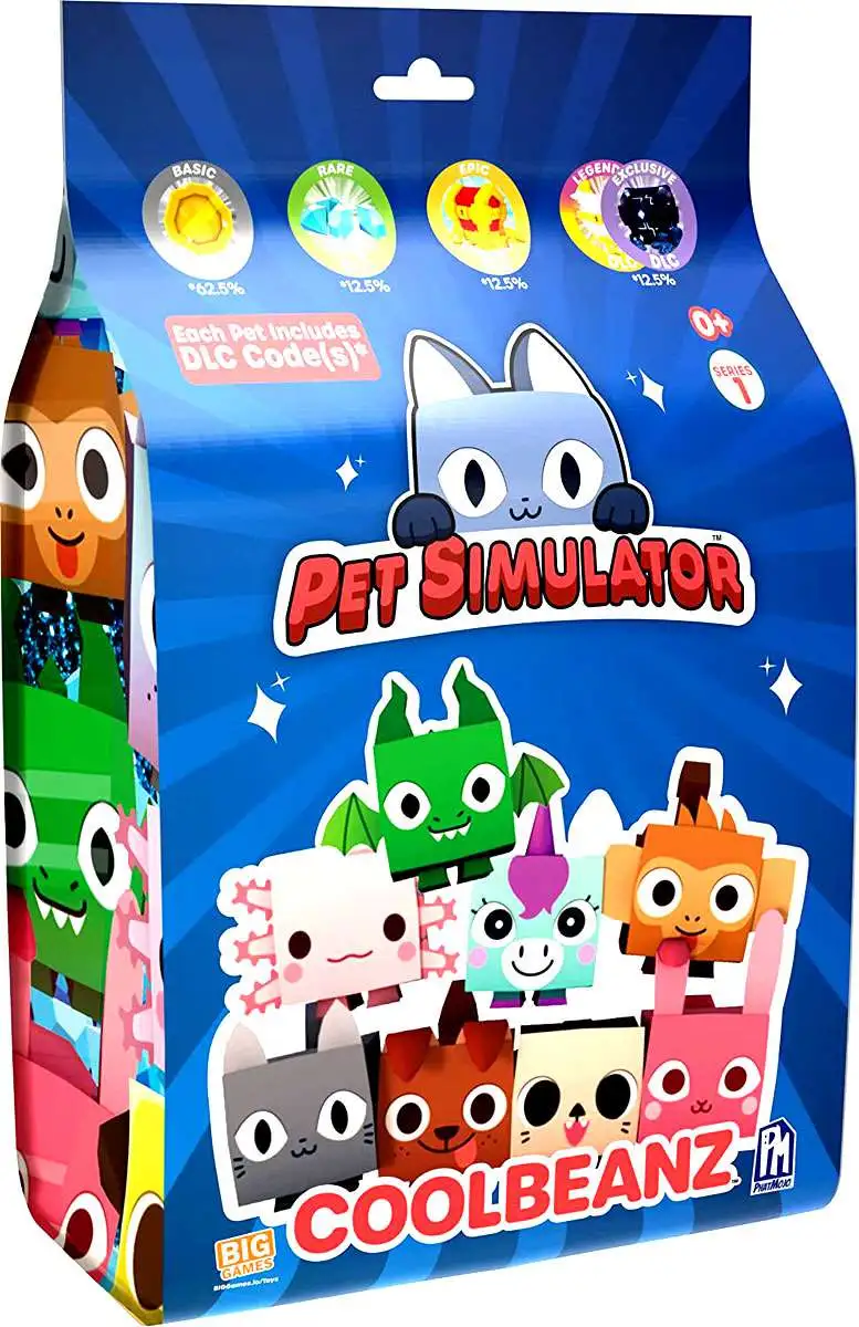 Pet Simulator X Mystery 4 Pieces Pack (Series 1) - Assorted