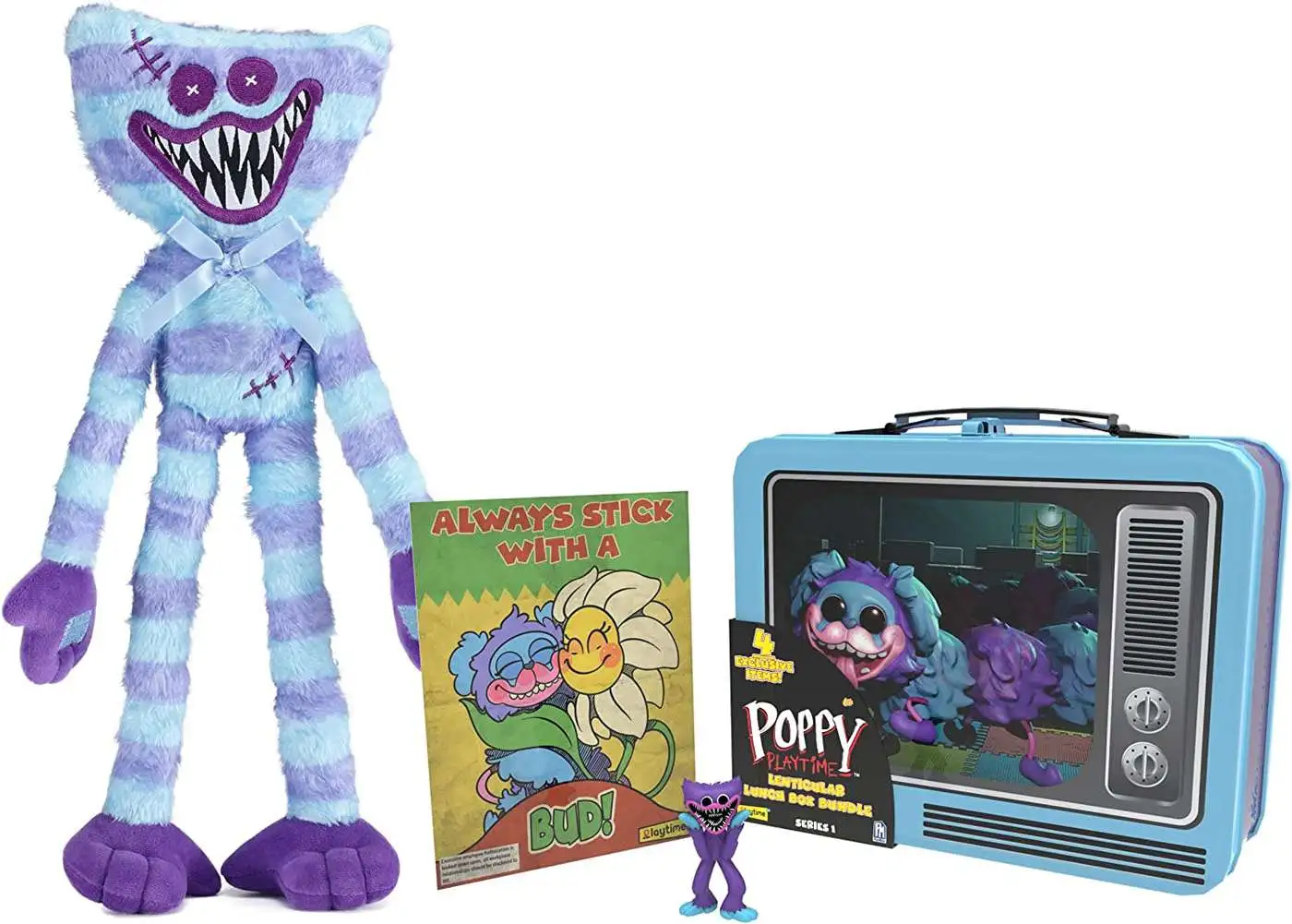 Poppy Playtime Series 1 Lenticular Lunch Box Bundle Version 2, Lunchbox,  Plush, Minifigure Poster Phat Mojo - ToyWiz