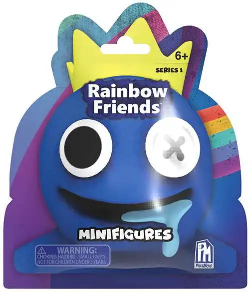 Mavin  OFFICIAL Rainbow Friends Mystery Bag Mini Figure, Blue Sit