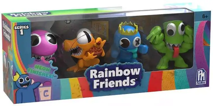 Licensed Rainbow Friends 8” Plush Blue NEW 2023 Series 1 Phat Mojo