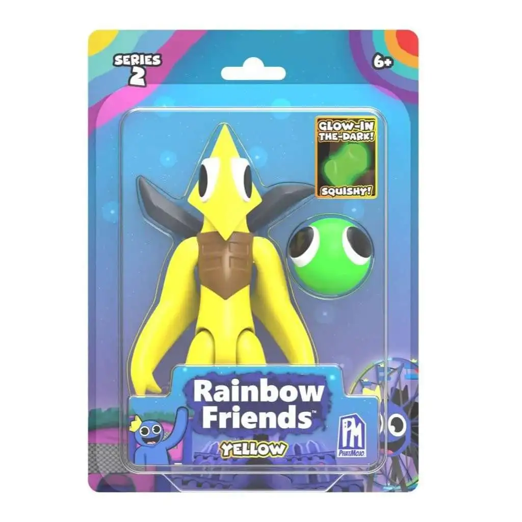 Rainbow Friends Series 2 Yellow Action Figure