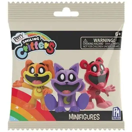 Poppy Playtime Smiling Critters Mini Figures Mystery Pack [1 RANDOM Figure]