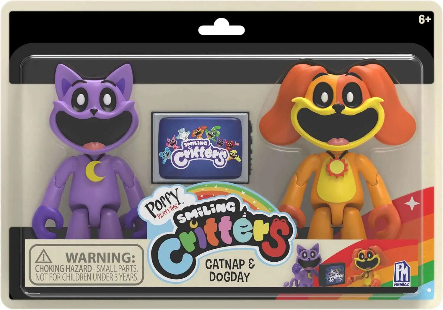 Poppy Playtime Smiling Critters Catnap & Dogday Exclusive Action Figure 2-Pack