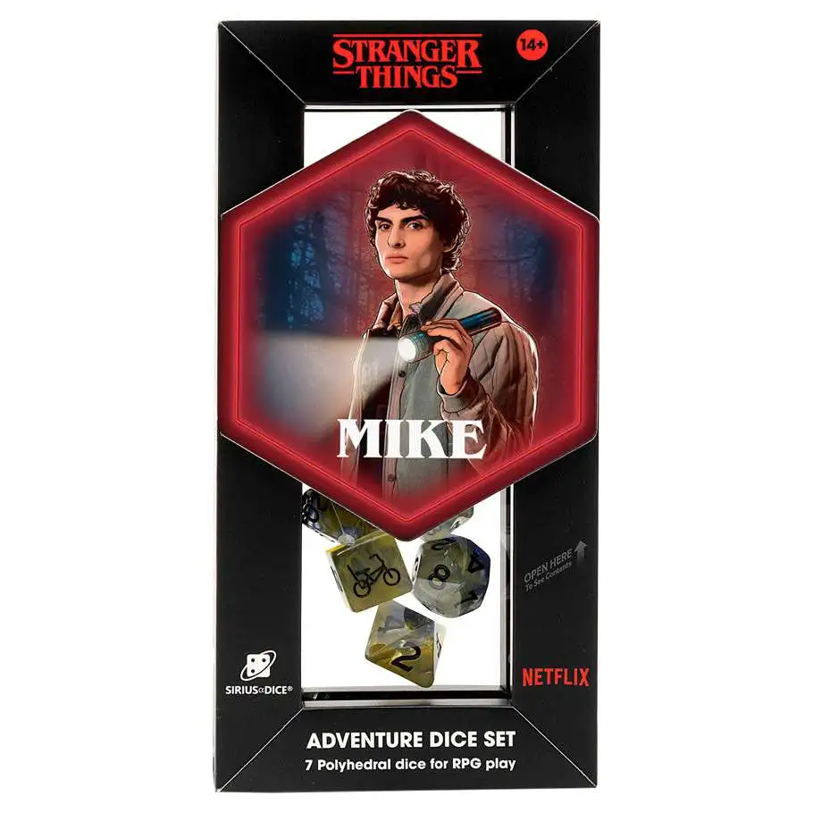 Stranger Things Mike Adventure Dice Set