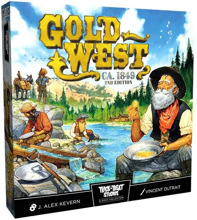 Gold West Board Game