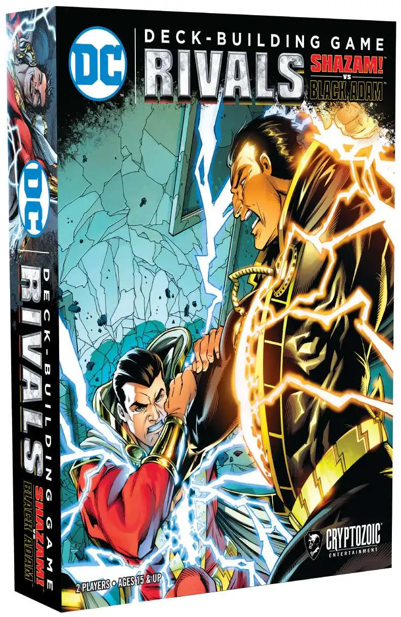 DC Rivals Shazam! vs Black Adam Deck Building Game