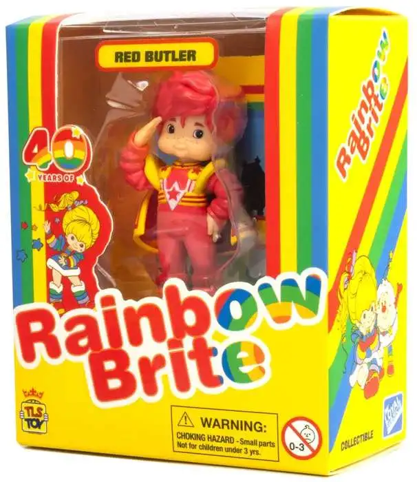 Rainbow Brite CheeBee Red Butler 2.5-Inch Mini Figure