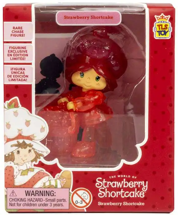 CheeBee Strawberry Shortcake 2.5-Inch Mini Figure [Translucent Sparkle]