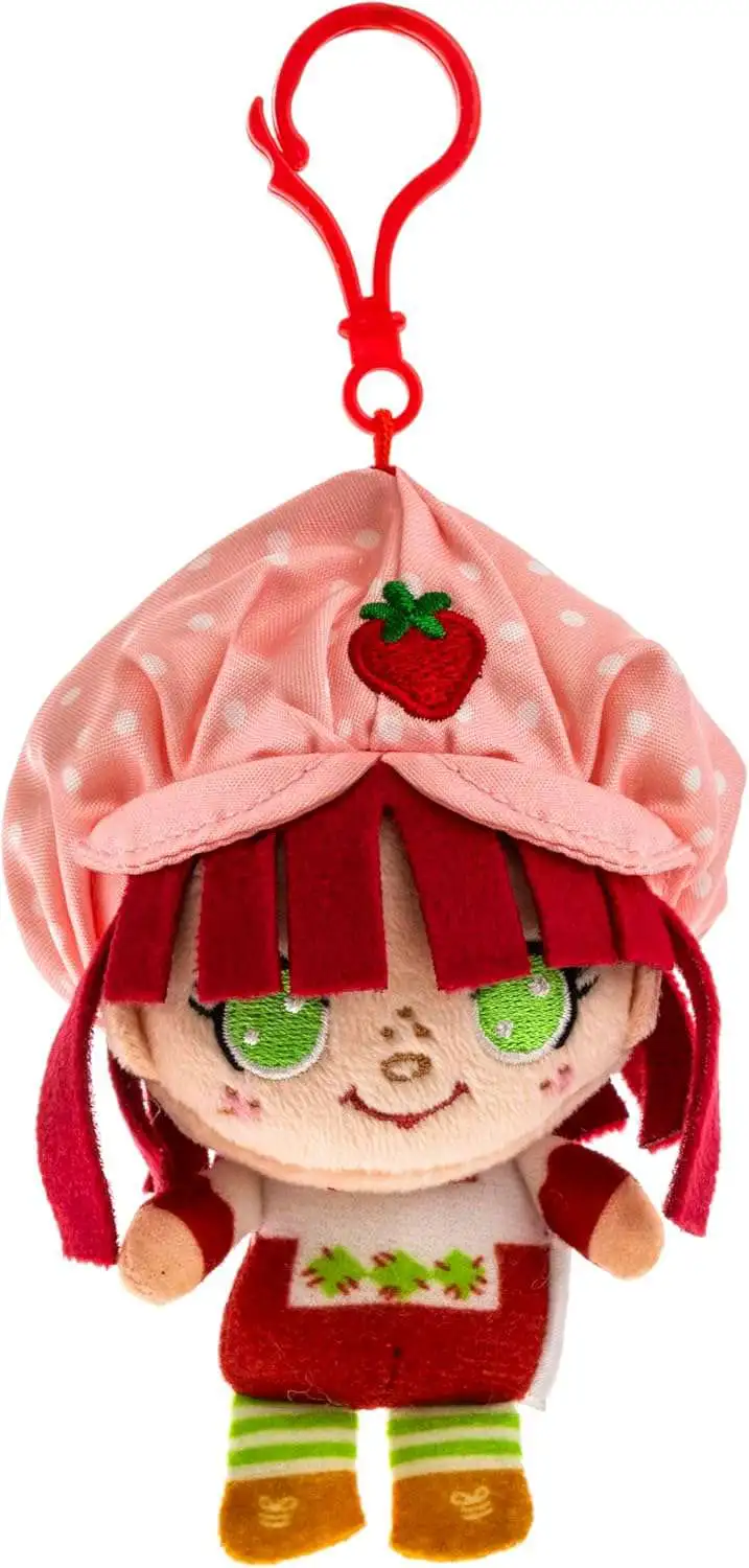Strawberry Shortcake 3.5-Inch Plush Backpack Clip