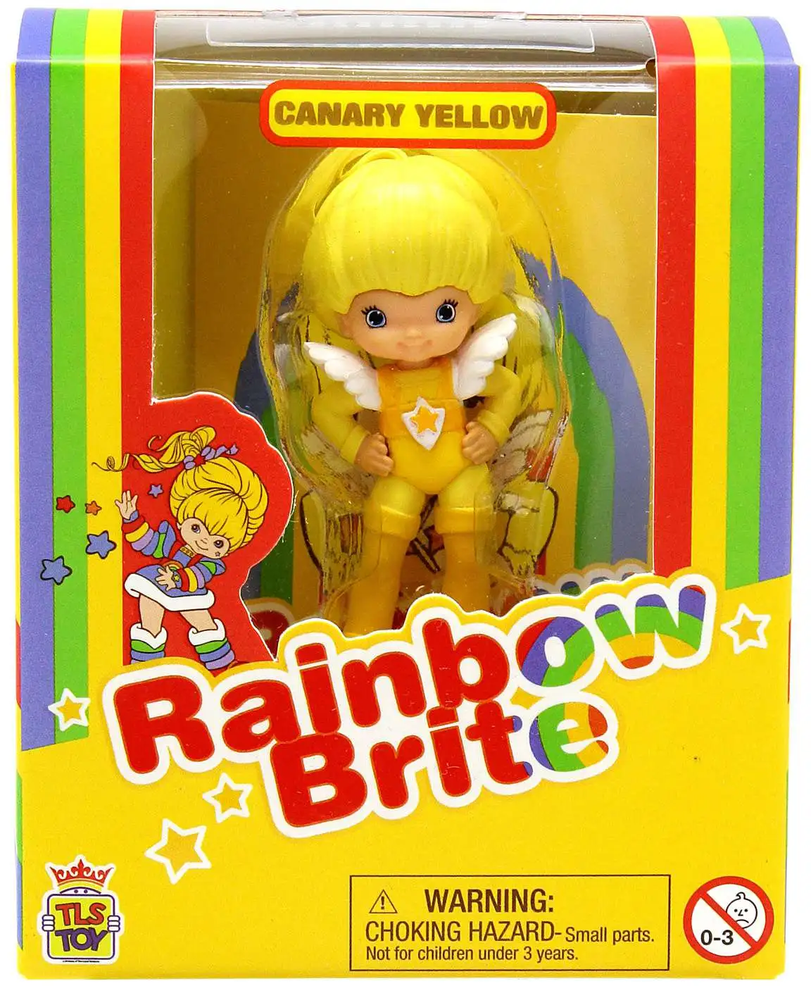 Rainbow Brite CheeBee Series 2 40th Anniversary Canary Yellow 1.5-Inch PVC Figure
