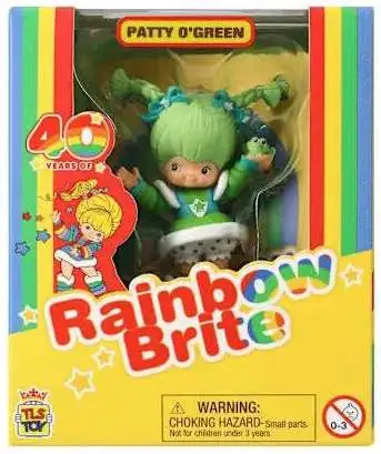 Rainbow Brite CheeBee Series 2 40th Anniversary Patty O'Green 1.5-Inch PVC Figure