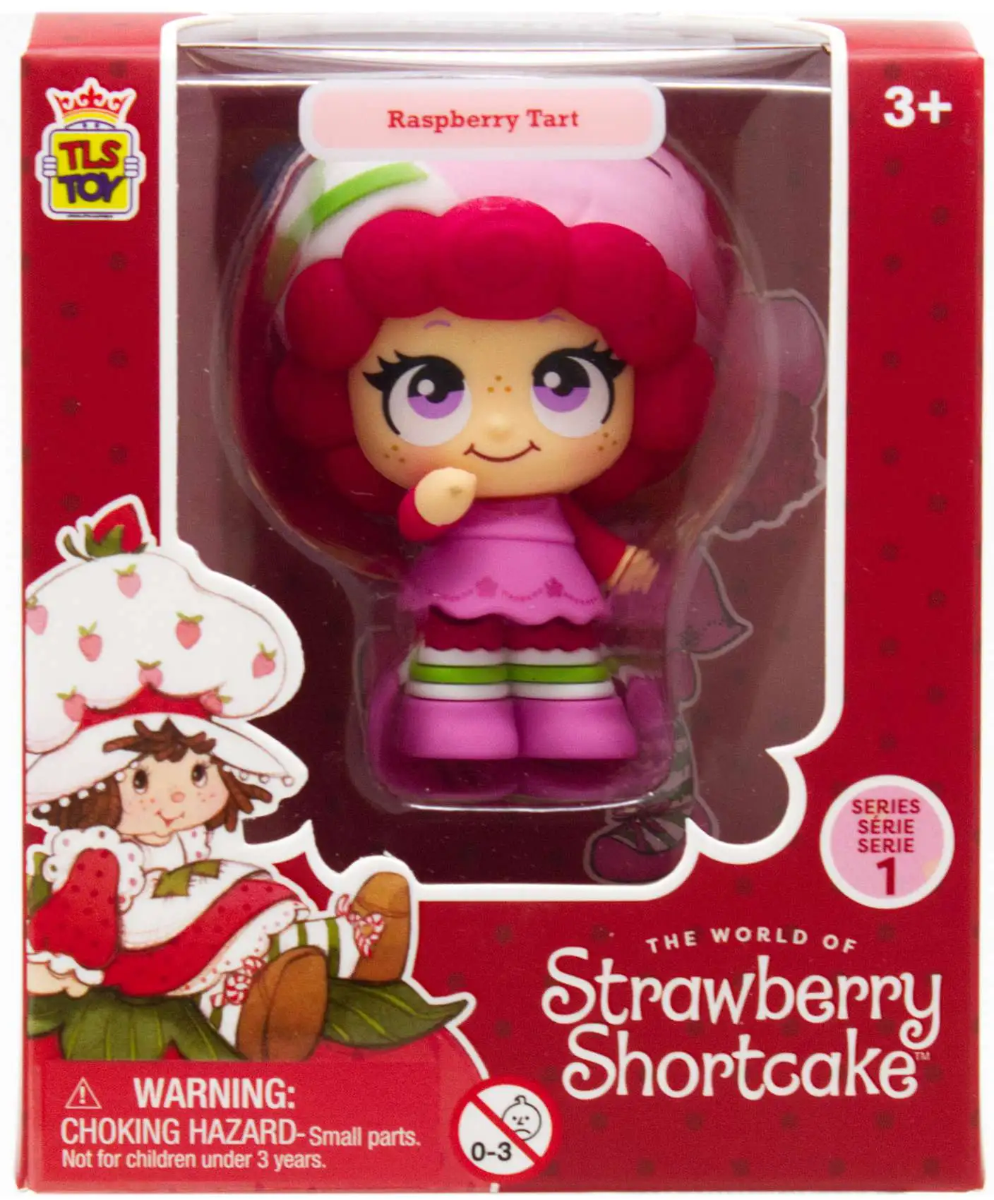 Strawberry Shortcake CheeBee Cuties Raspberry Tart 2.5-Inch Mini Figure