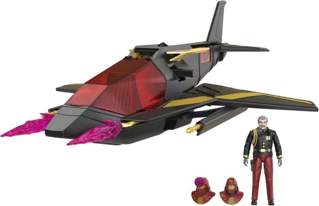 MASK 40th Anniversary High Tech Helicopter with Miles "Wolf" Mayhem Transforming Vehicle & Action Figure