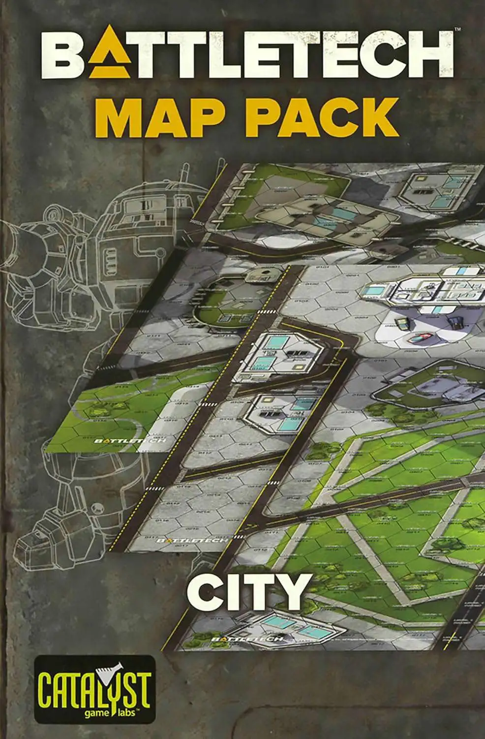 BattleTech City Miniatures Game Map Pack