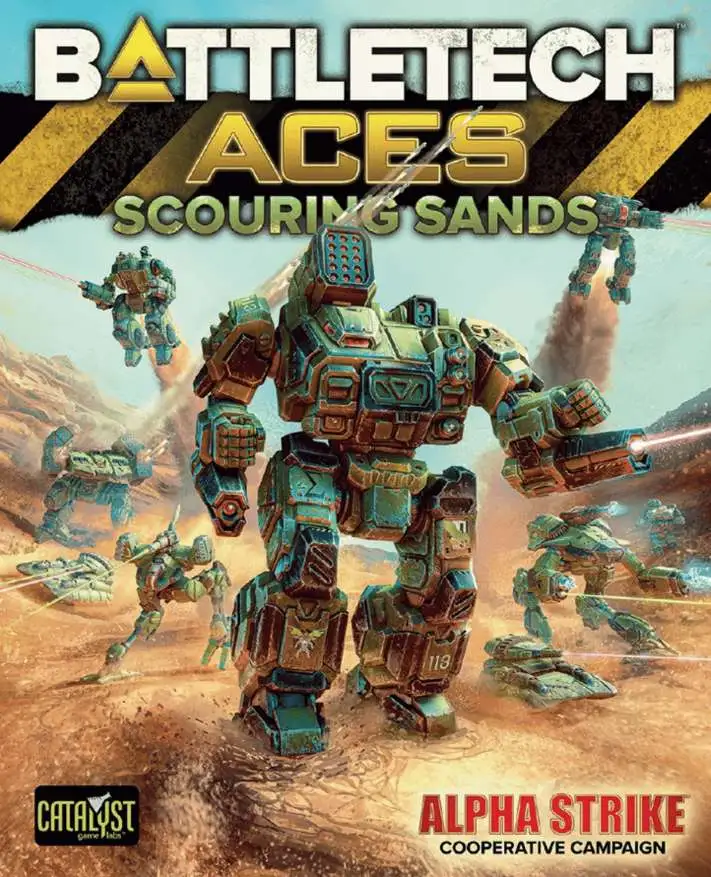 Battletech: Aces Alpha Strike Scouring Sands Campaign Box