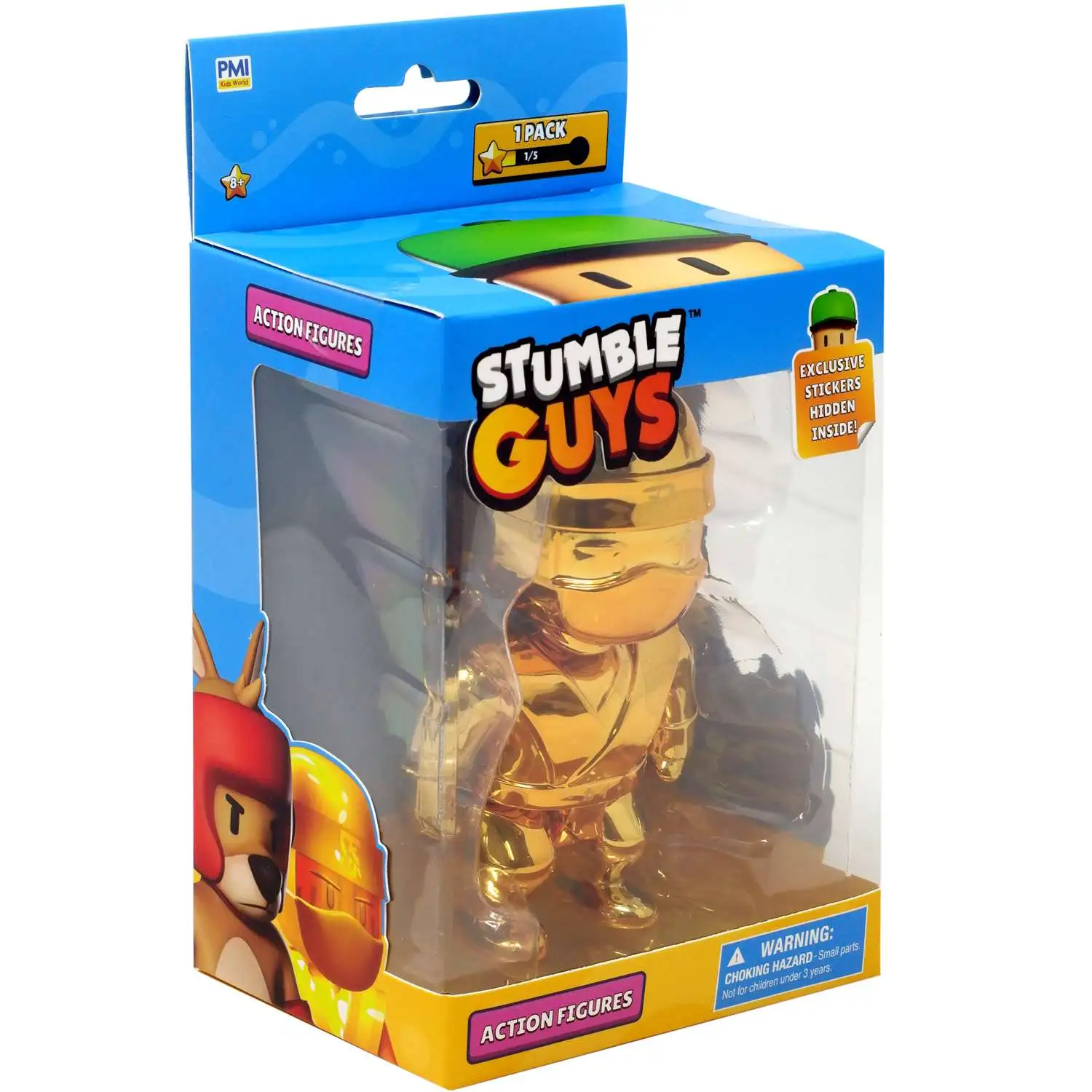 Stumble Guys Dynamitron Action Figure [Gold]