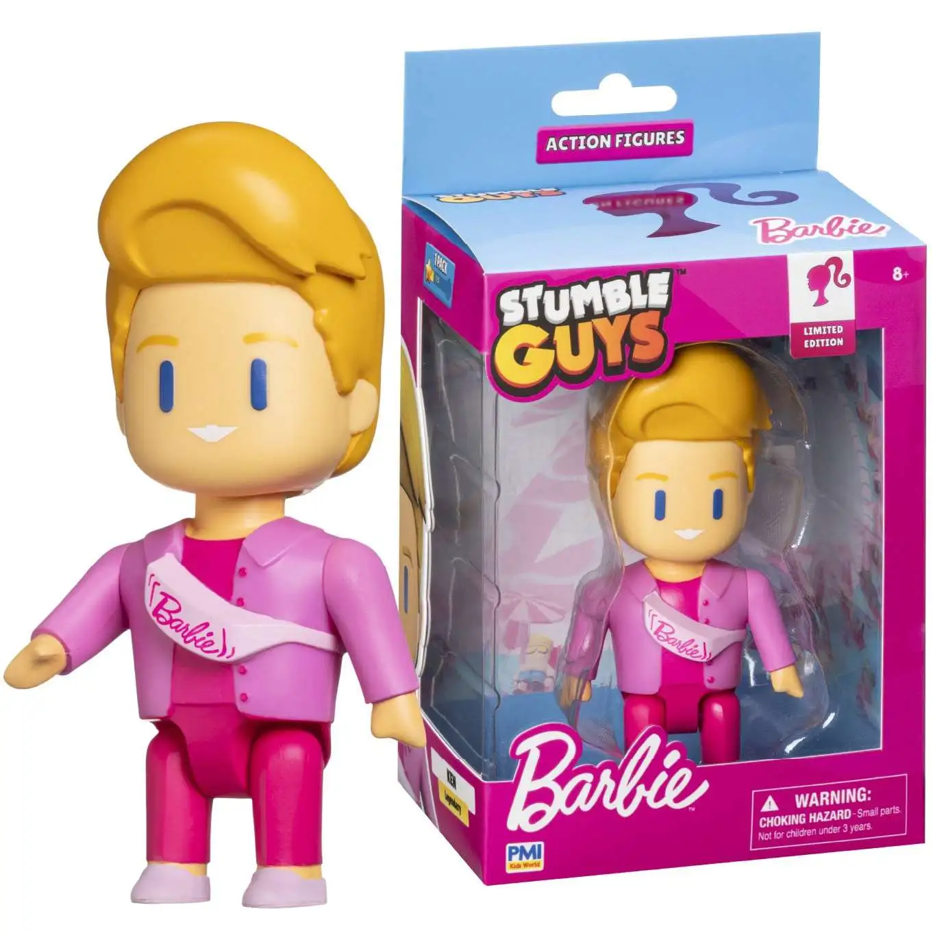 Stumble Guys Barbie Ken Action Figure