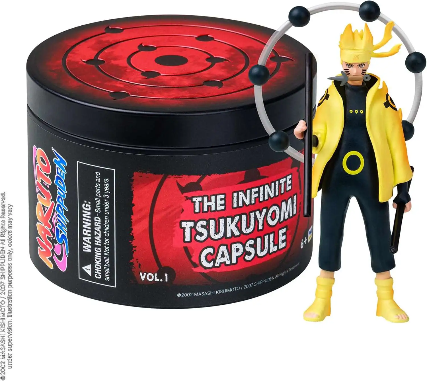 Naruto Shippuden Vol. 1 The Infinite Tsukuyomi Capsule Mystery Tin