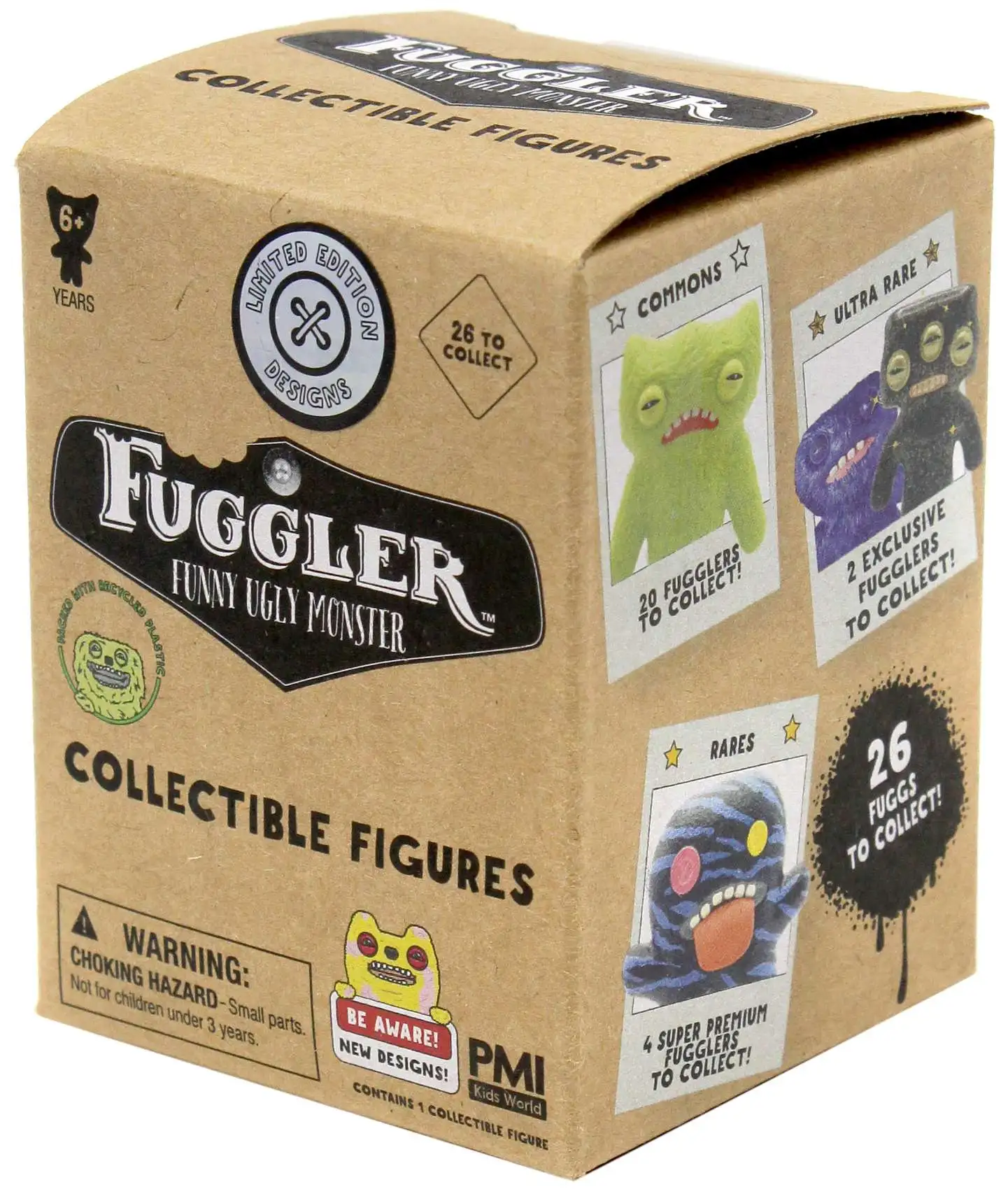 Fuggler Collectible Figure Limited Edition Designs 3.5 Mystery
