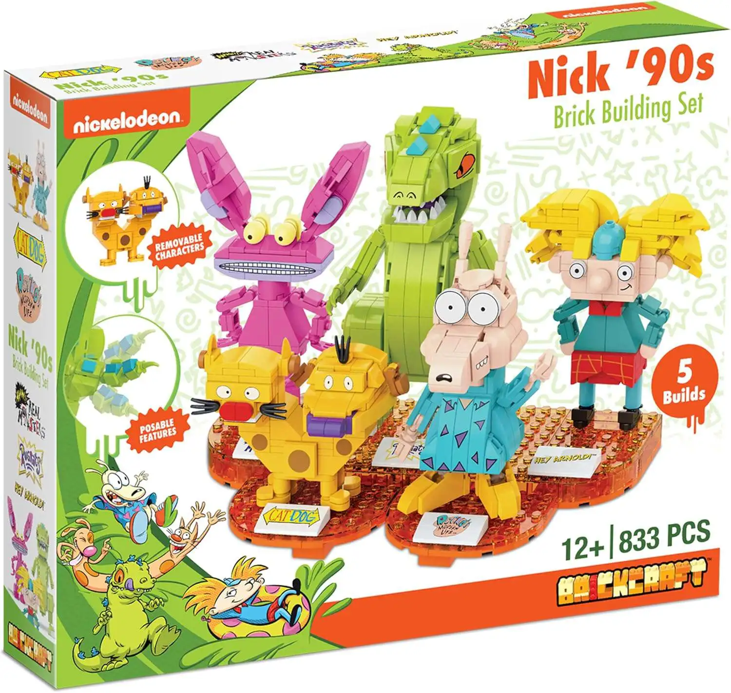 Nickelodeon Nick '90s Brick Building Set