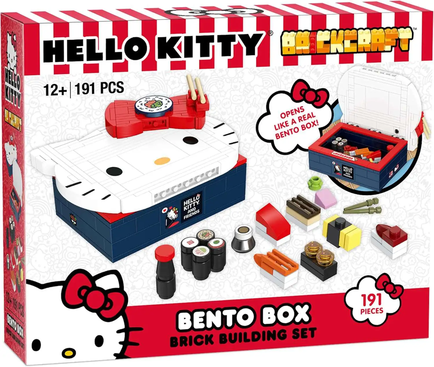 Hello Kitty & Friends Bento Box Building Block Set