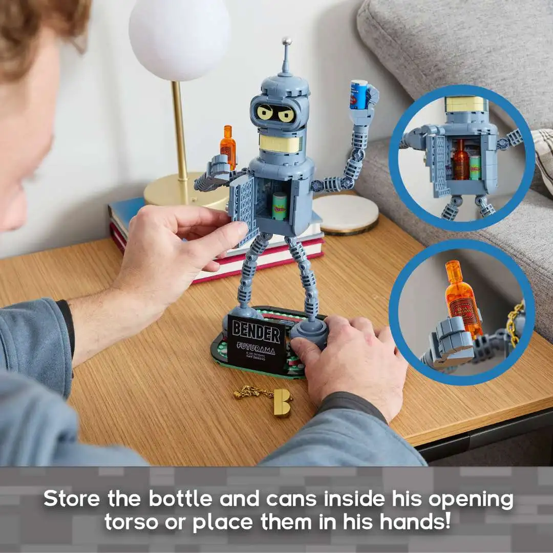 FUTURAMA ロボット アクショントイ BENDER ＆ NIBBLER FUTURAMA ロボット アクショントイ BENDER ＆ NIBBLER Futurama