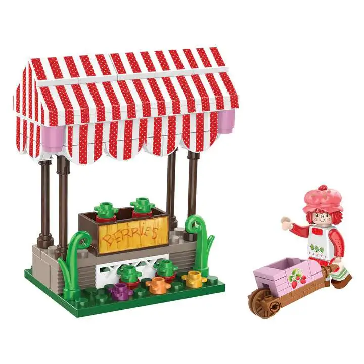Strawberry Shortcake Snap Switch Produce Stand Construction