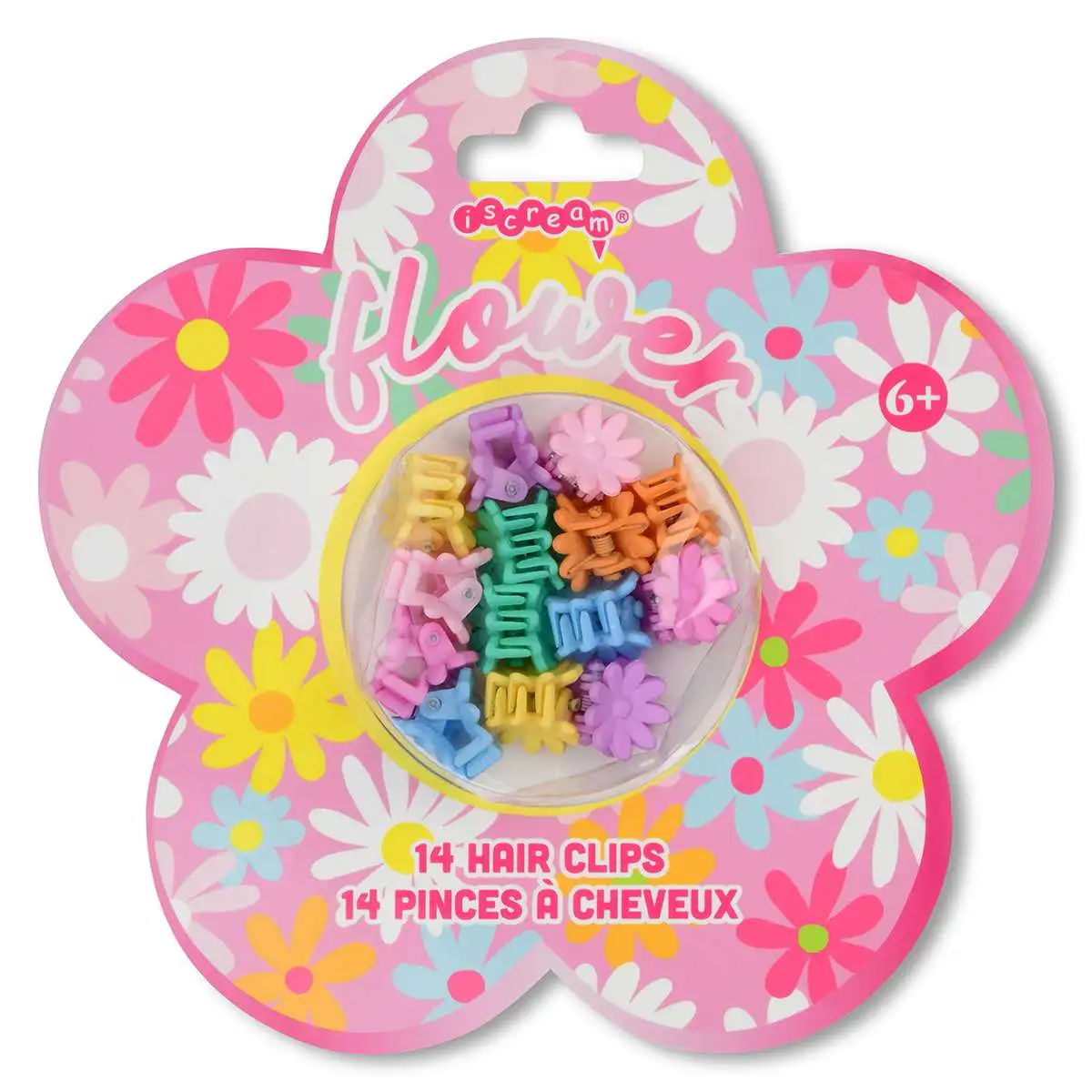 IScream Flower Hair Clips [14 Clips]
