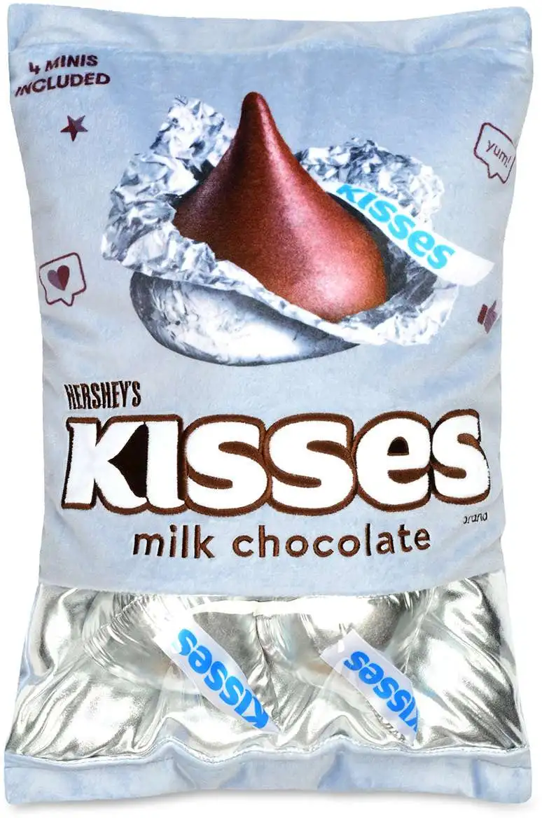 Hershey's Kisses Packaging 16-Inch Plush Set