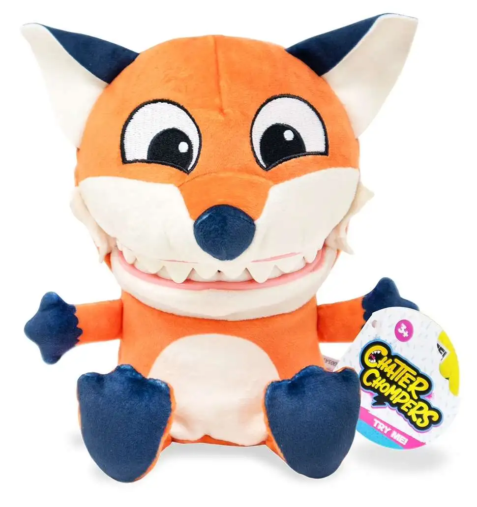 Chatter Chompers Fox 6.5-Inch Plush Figure with Sound