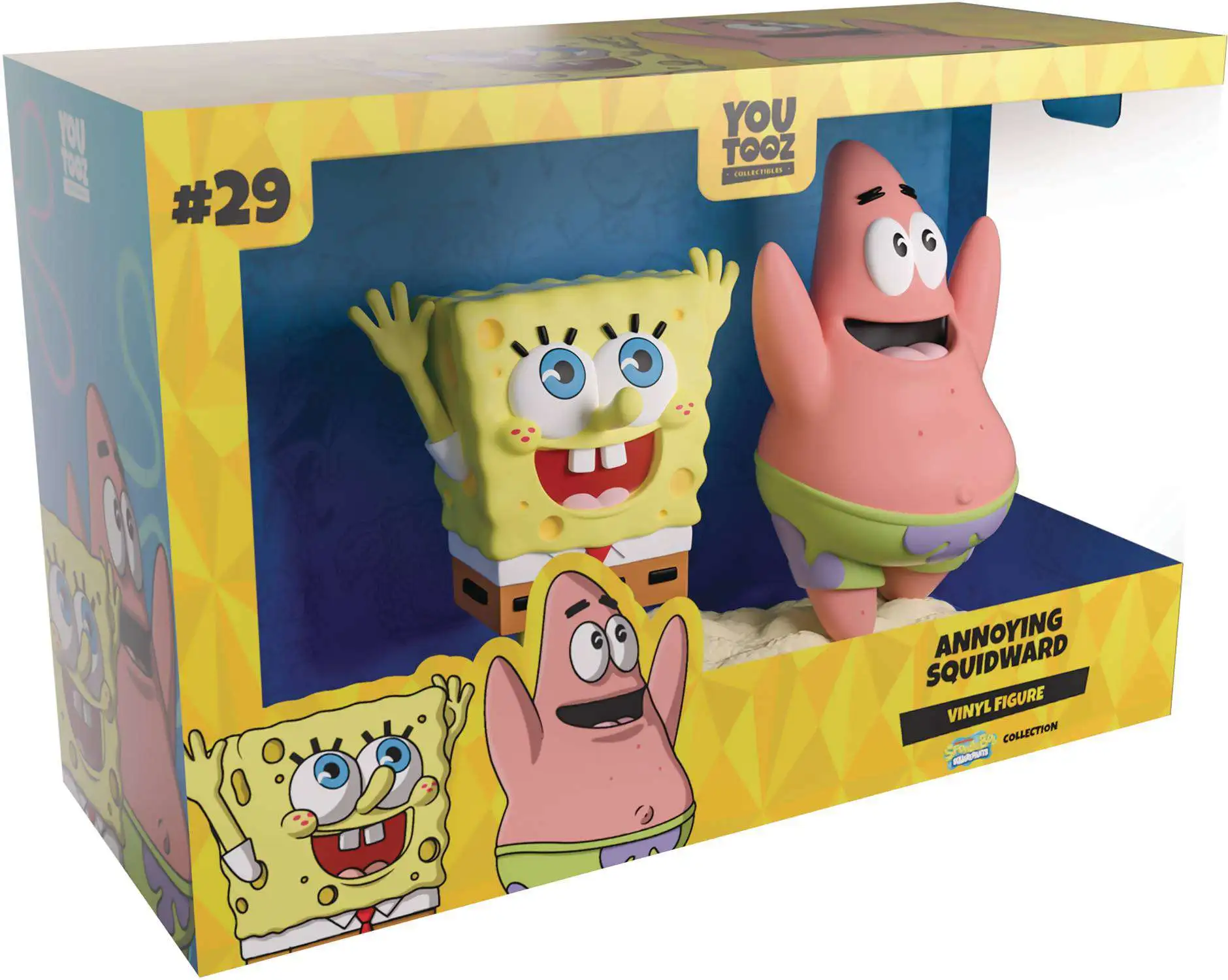 Spongebob Squarepants Annoying Squidward 5.1-Inch Vinyl Figure 2-Pack #29 [Spongebob & Patrick] (Pre-Order ships January)
