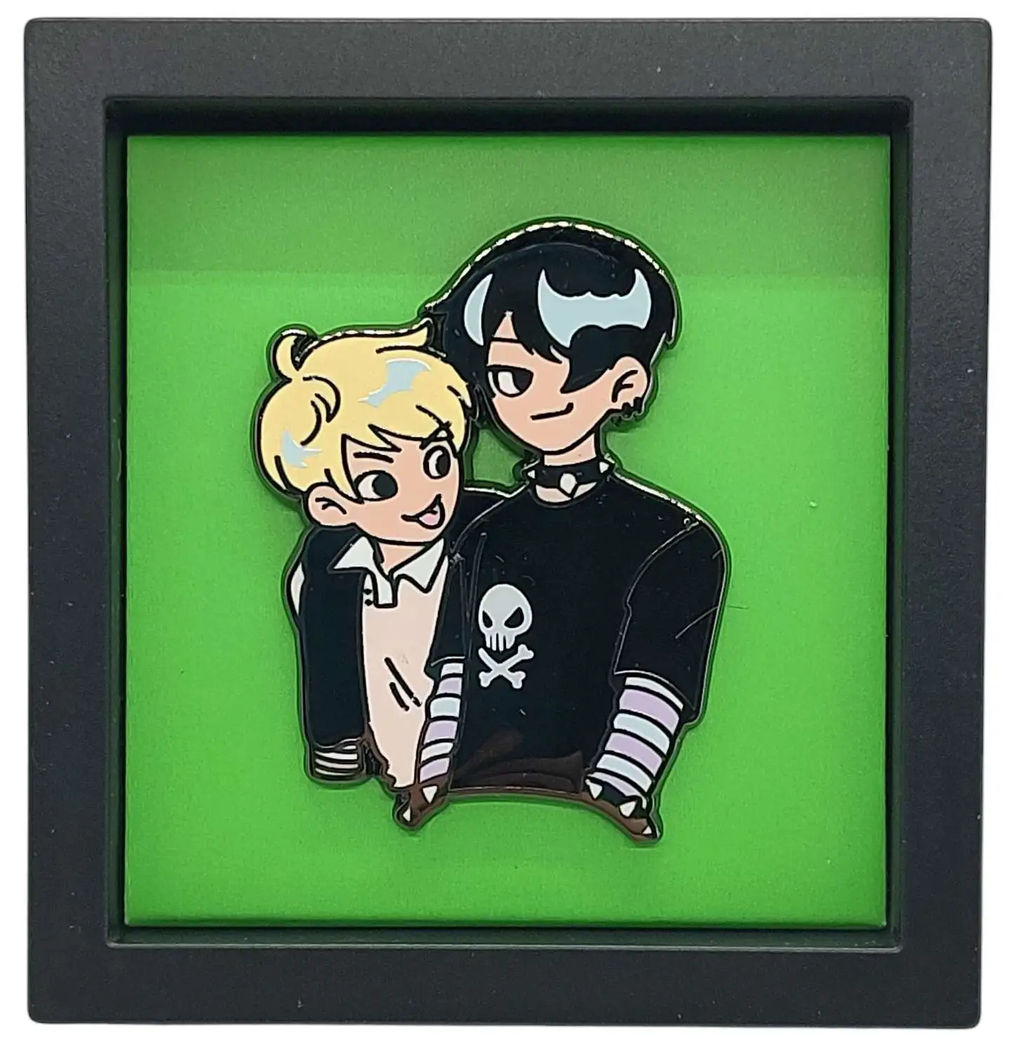 Webtoon Boyfriends Prep & Goth Rare Enamel Pin [Loose]