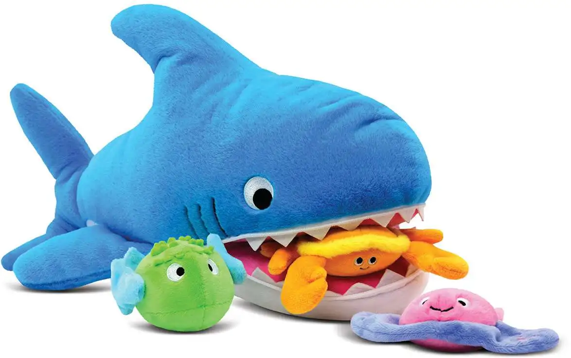 IScream Shark 16-Inch Plush Set