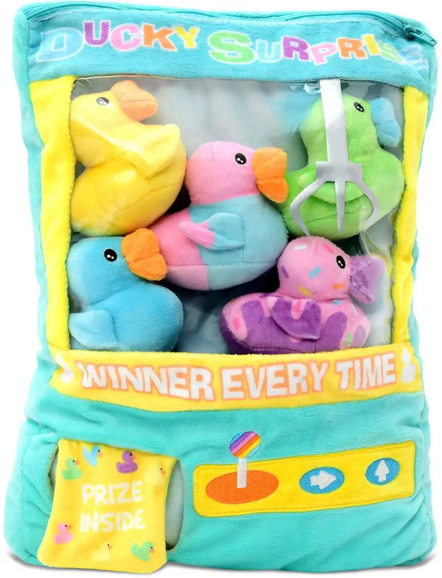 IScream Duck Claw Machine 14-Inch Plush Set