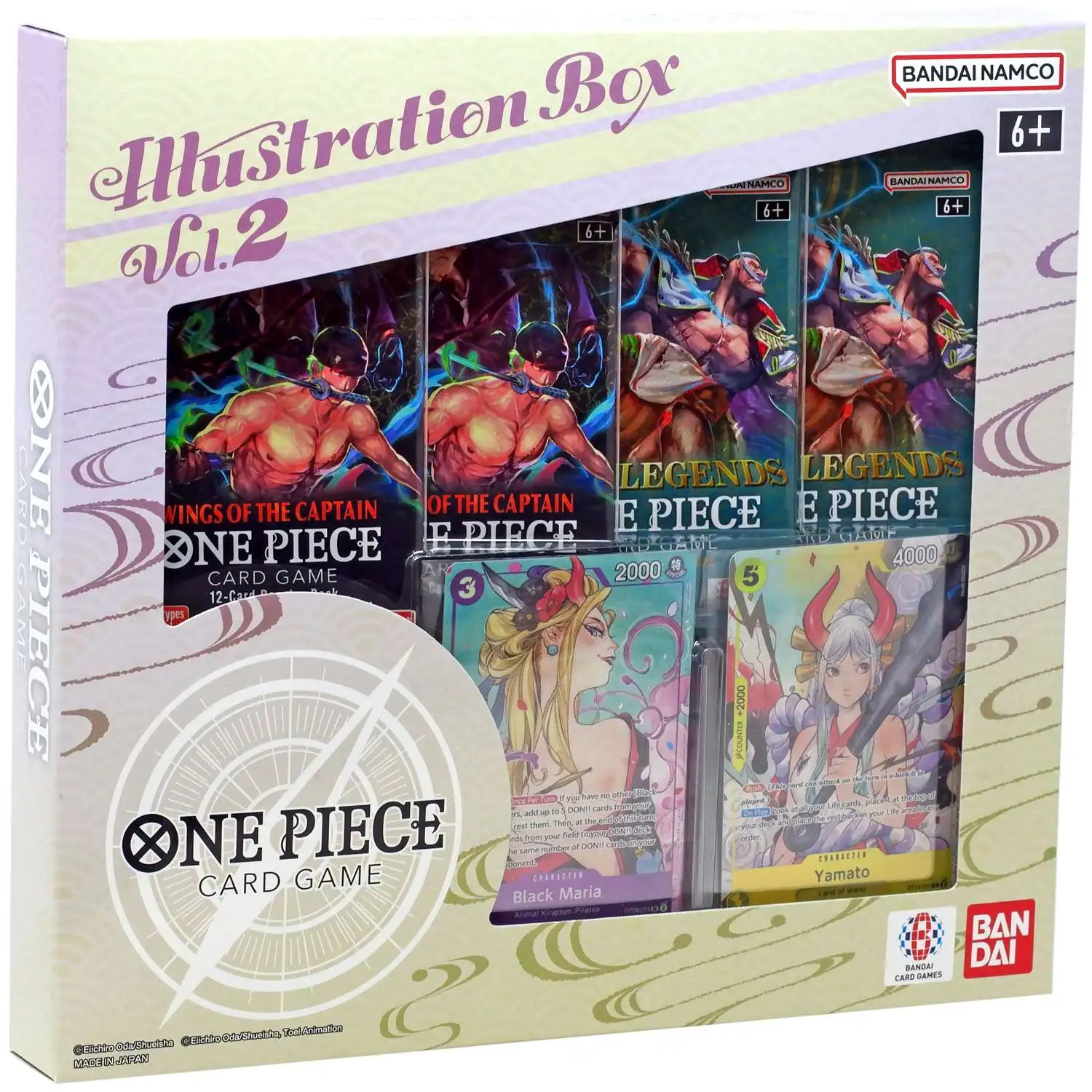 One Piece Illustration Box Vol. 2 Trading Card Set 4 Booster