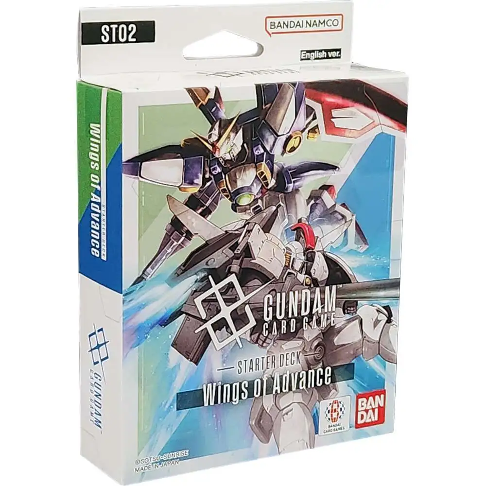 Gundam Trading Card Game Wings of Advance Starter Deck ST02