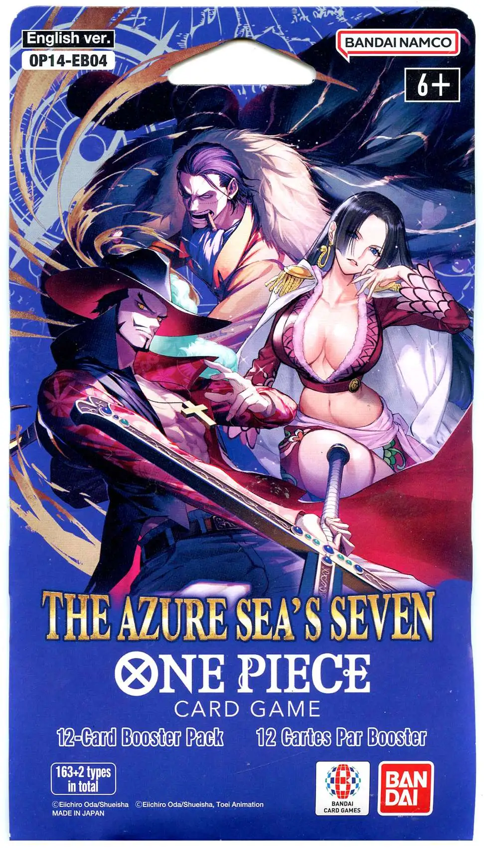 One Piece Trading Card Game The Azure Seas Seven Sleeved Booster