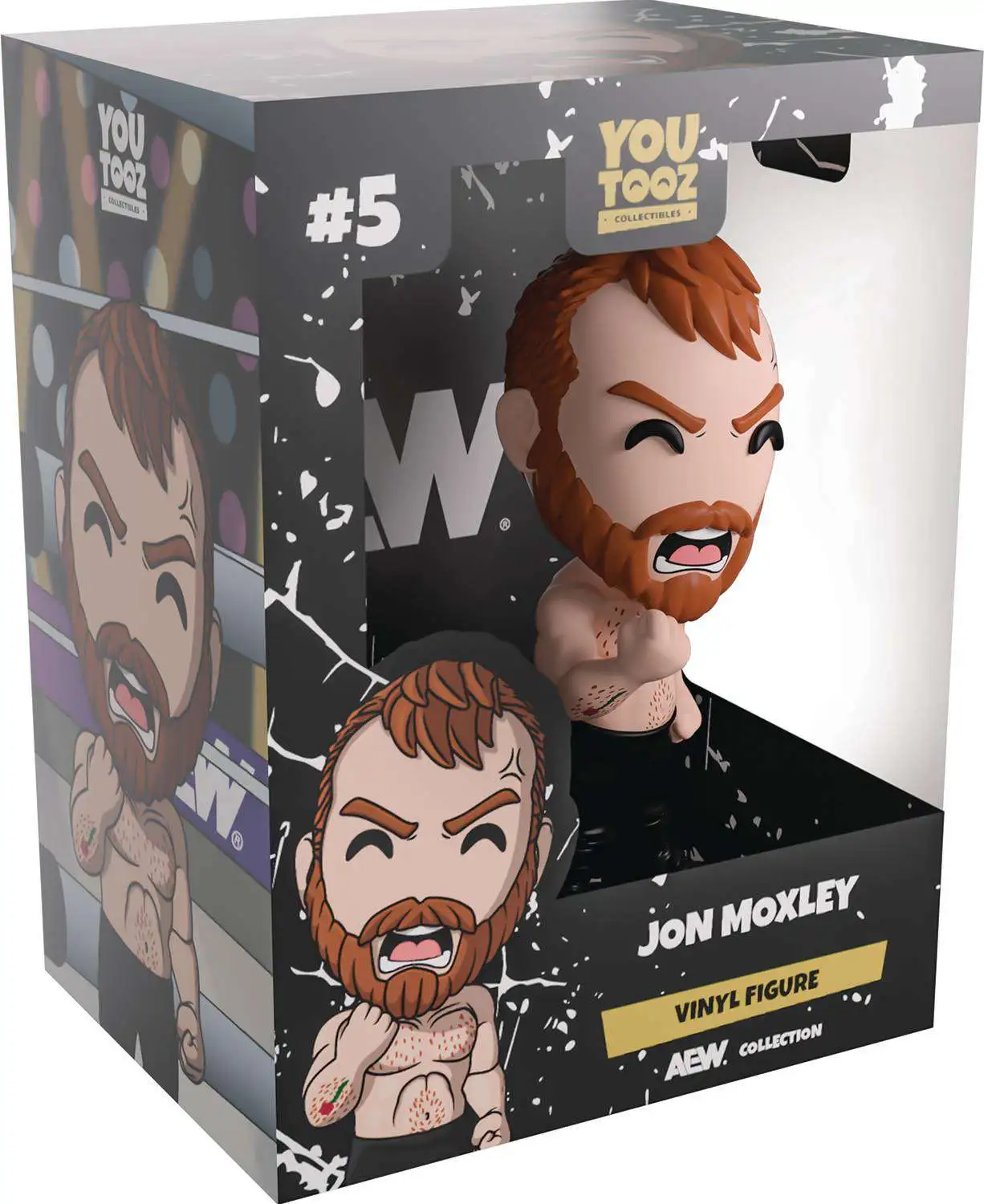 AEW All Elite Wrestling Youtooz Jon Moxley 4.6-Inch Vinyl Figure (Pre-Order ships April)