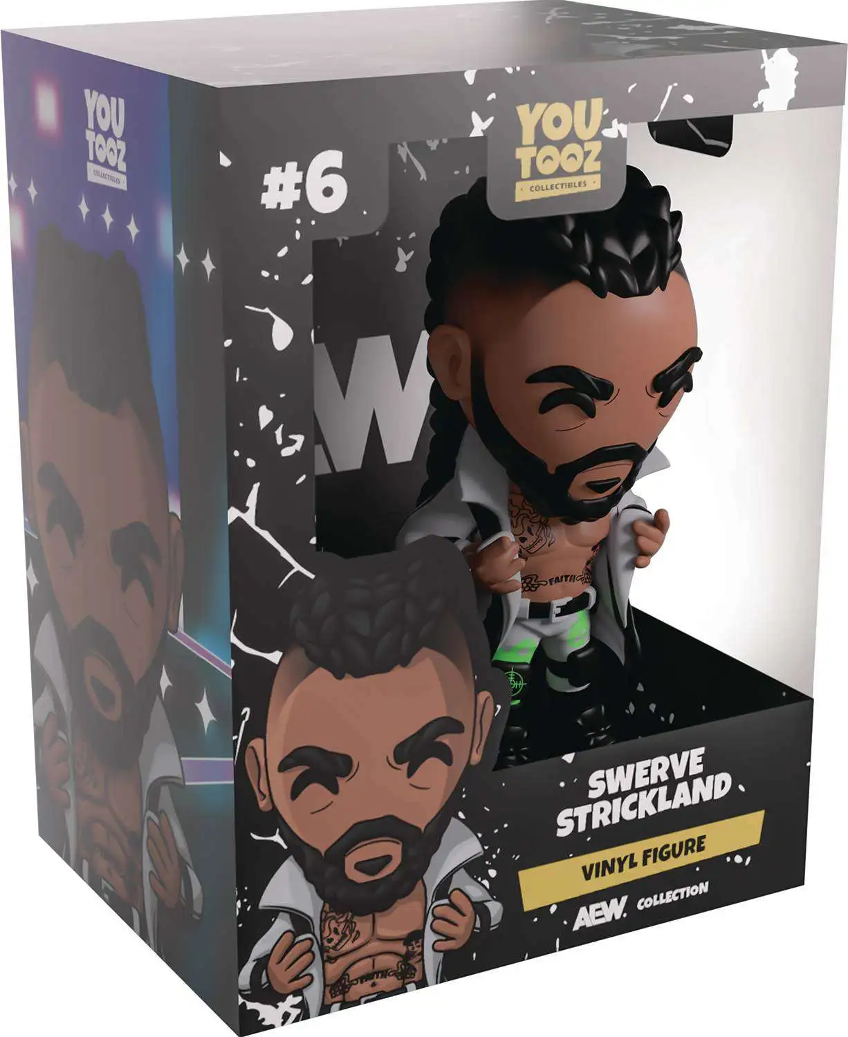 AEW All Elite Wrestling Youtooz Swerve Strickland 4.6-Inch Vinyl Figure (Pre-Order ships June)