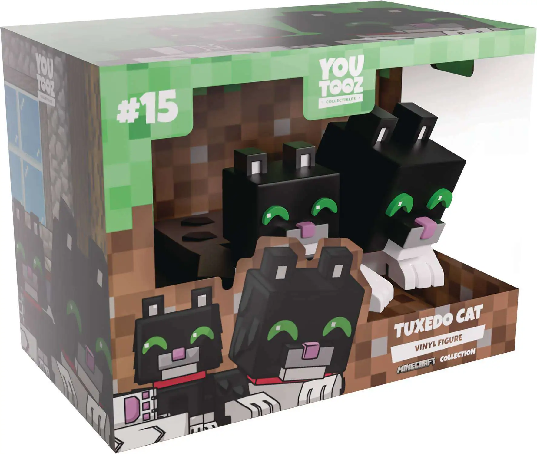 Minecraft Tuxedo Cats 2.5-Inch Vinyl Figure (Pre-Order ships January)