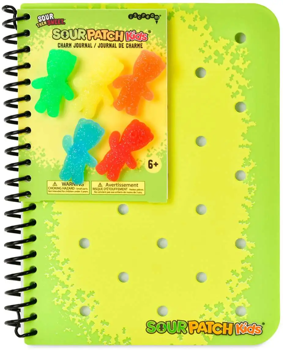 Sour Patch Kids Charm Journal