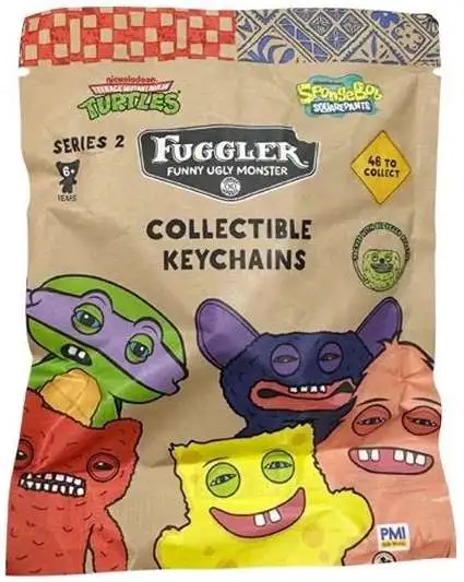 Fuggler Series 2 Collectible Keychains 2.5-Inch Mystery Pack