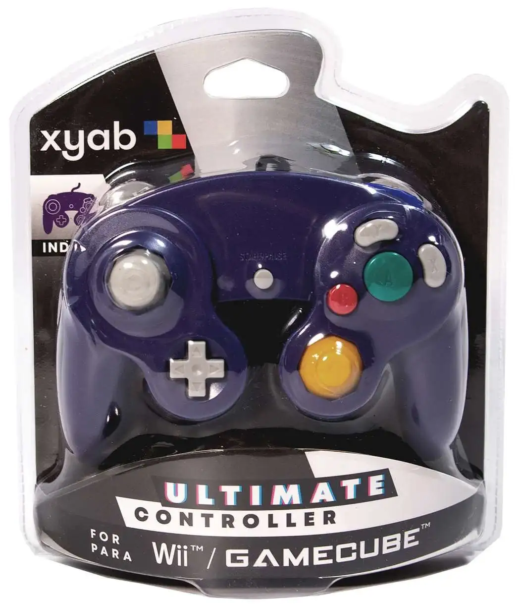 XYAB Nintendo Ultimate Indigo Wired Controller [Game Cube & Wii]