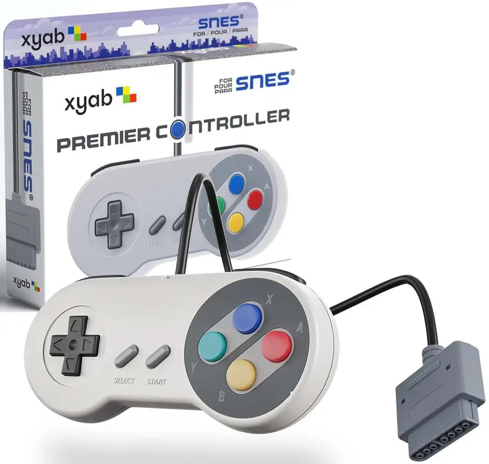 XYAB Nintendo Premier Controller Wired Controller [for SNES]