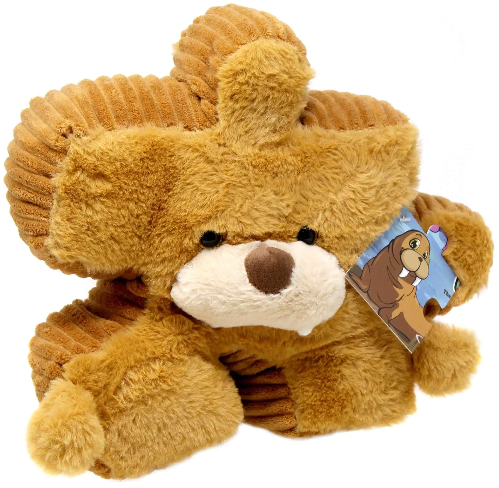 Pluzzles Warren the Walrus 10-Inch Plush