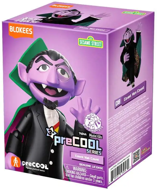 Sesame Street preCOOL Series 02 Count Von Count Model Kit Blokees