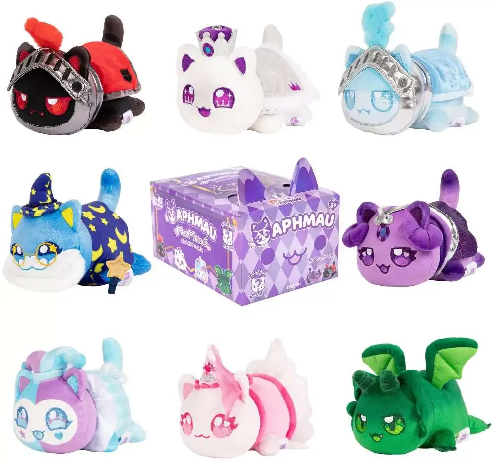 Aphmau MeeMeows Litter 9 Royals 6-Inch Mystery Plush Pack [1 RANDOM Plush]