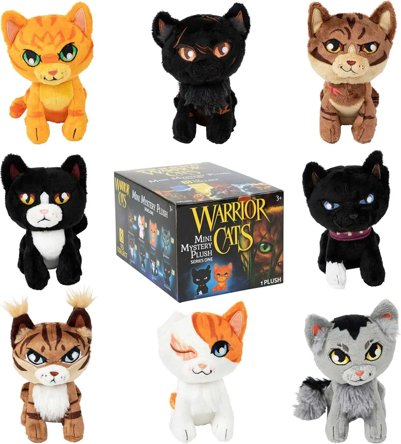 Warrior Cats Series 1 6-Inch MINI Mystery Plush [1 RANDOM Character]