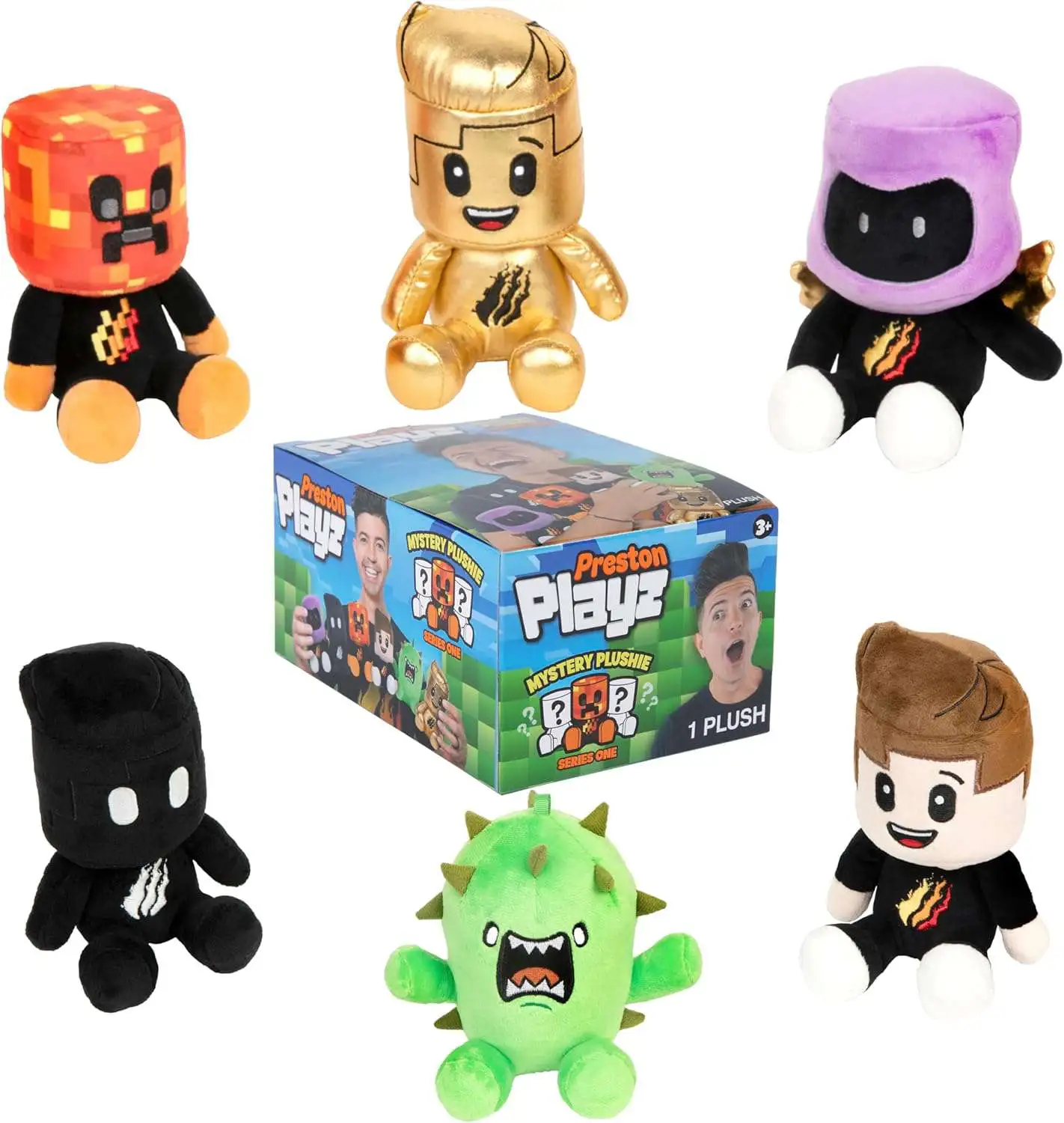 Preston Playz Mystery Plushie Mystery Pack [1 RANDOM Character]