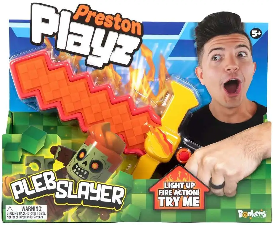 Preston Playz Pleb Slayer [Fire & Ice Sword]